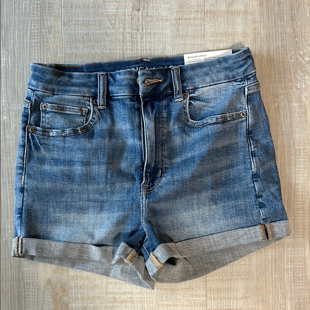 American Eagle Blue Denim Shorts